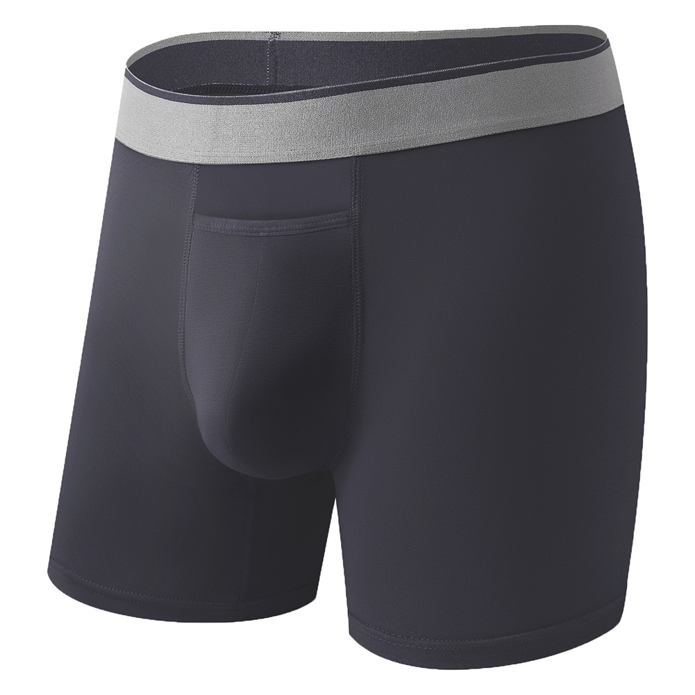 Bamboo Fiber Trunk - 1pc 남성용 긴 다리 반바지 부드러운