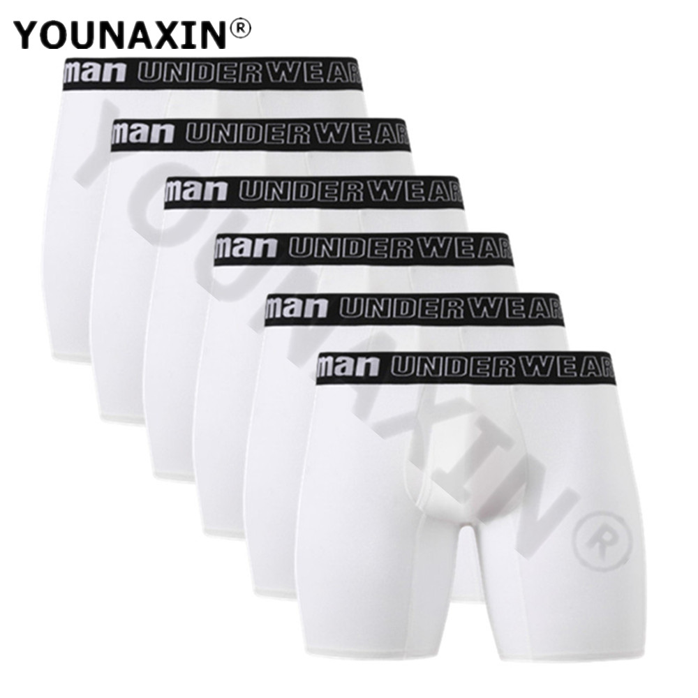 남성용 6팩 대형 스포츠 드로즈 팬티 크로치 오픈형 롱 - Bamboo Fiber Trunk 리뷰 및 가격