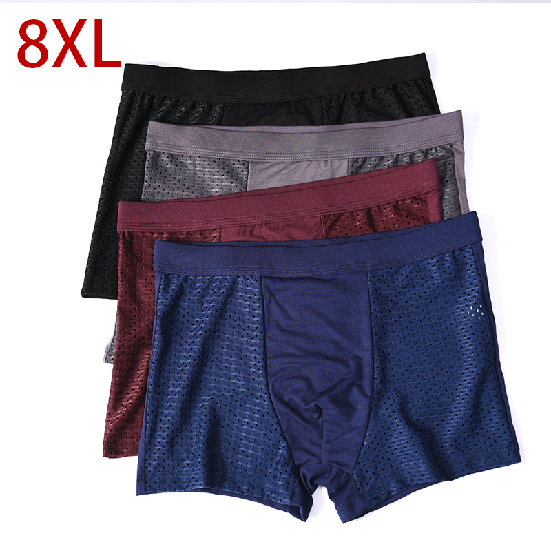 L-8XL 플러스 Banboo 섬유 남성 속옷 남성 복 - Boxer Shorts Modal 리뷰 및 가격
